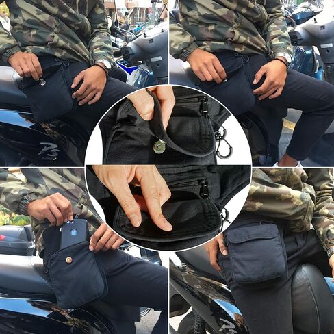 Drop leg bag Thigh bag for women - Leg bag for women Leg pouch Thigh purse thigh fanny pack - Cotton fabric Thigh pocket Piernera - Thigh pouch in Saudi Arabia