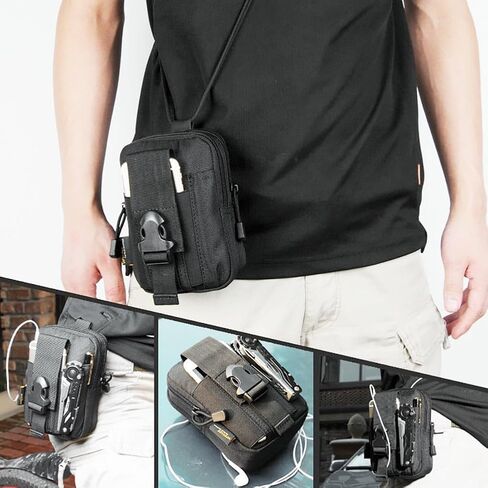 Tactical Waist Bag For Mobile Phone Men's Outdoor Sports Wrist Arm Bag Key Tool Chest Bag in Saudi Arabia