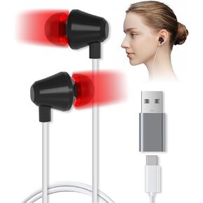 سماعات أذن 2 في 1 للراحة - مناسبة لتخفيف الأذن، تنطبق على USB-C وUSB in Kuwait