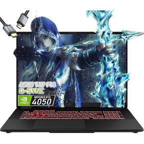 ASUS TUF Gaming Laptop 2024 - AMD Ryzen 7 7735HS Beat i7-12650H - RTX 3050 - Backlit Keyboard RGB - 15.6" FHD Display 144Hz - 32GB DDR5 RAM - 1TB PCIe SSD - Gaming PC - HDMI Cable in Kuwait