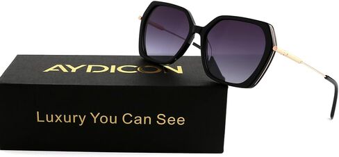 نظارات شمسية نسائية عصرية مستقطبة ألماس حماية من الأشعة فوق البنفسجية 400 YD1440T in Kuwait