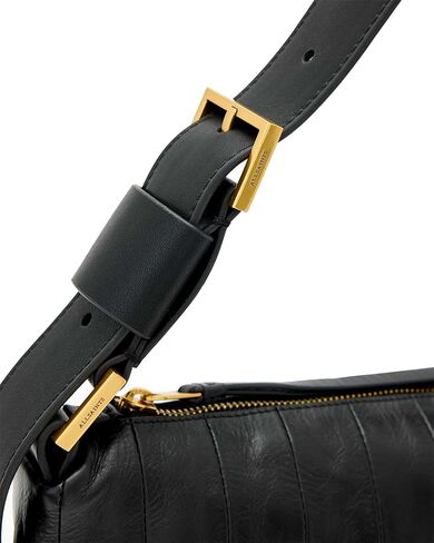 AllSaints Edbury Panel Shldr W561XD Black One Size in Saudi Arabia