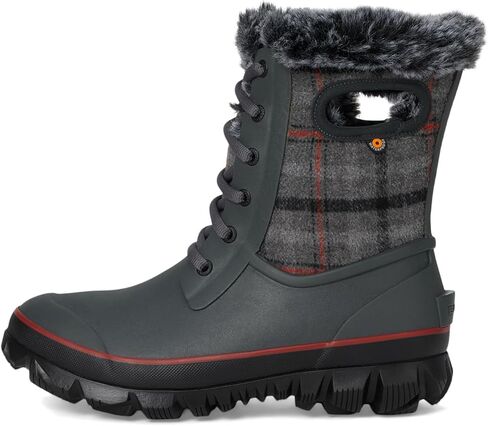 BOGS Arcata Cozy Plaid رمادي غامق متعدد 6 B (M) in Kuwait