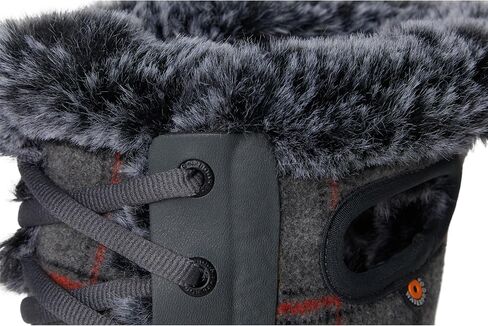 BOGS Arcata Cozy Plaid رمادي غامق متعدد 6 B (M) in Kuwait