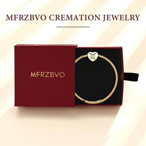 Cremation Jewelry Wing Heart Urn Bracelet for Human Ashes for Women Men Memorial Keepsake Cuff Bangle Bracelet in Saudi Arabia