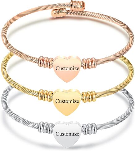 Cremation Jewelry Wing Heart Urn Bracelet for Human Ashes for Women Men Memorial Keepsake Cuff Bangle Bracelet in Saudi Arabia