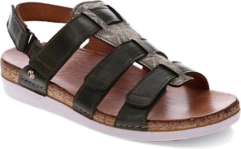 Revere Santorini 4 Womens Adjustable Strap Gladiator Sandal – Chic, Comfortable Sandal with Removable T-Bar and Arch Support in Saudi Arabia