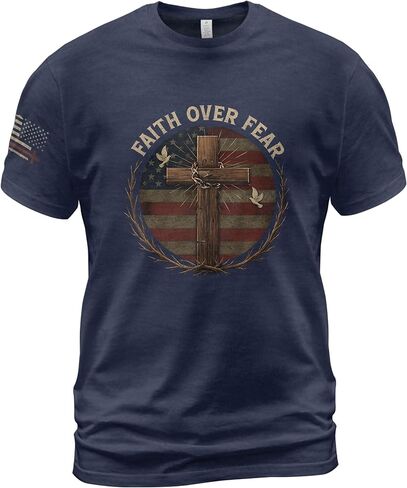 Rooted in Christ Shirt, Christian Shirts for Men, Cross Shirt, Religious Shirts for Men, Jesus Tshirt 1 in Saudi Arabia