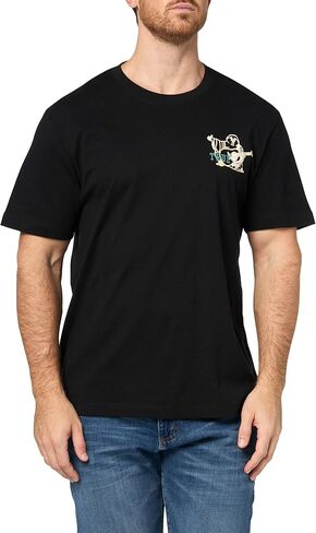 True Religion Men's Crinkle Paint Tee in Saudi Arabia