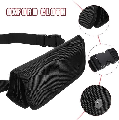 Fanny Pack Money Belt – Professional Waterproof Oxford Cloth Money Bag for Waitress, Server, Cashier, Vendor & Event Staff,9X3X3 Inches in Saudi Arabia