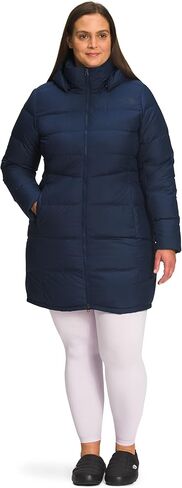 THE NORTH FACE Women's Metropolis Insulated Parka (Standard and Plus Size), Almond Butter, 3X in Saudi Arabia