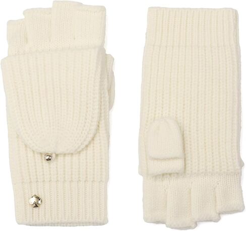Kate Spade Women's Spade Pop Top Mitten, Glove Set for Cold Weather, Stylish Fashion Accessory in Saudi Arabia