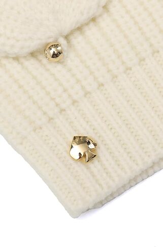 Kate Spade Women's Spade Pop Top Mitten, Glove Set for Cold Weather, Stylish Fashion Accessory in Saudi Arabia