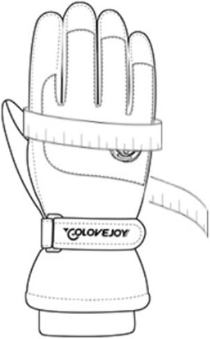 Winter Waterproof Ski Snow Warm Gloves for Women Men Windproof Cold Weather for Cycling Sports Outdoor Daily Work in Saudi Arabia