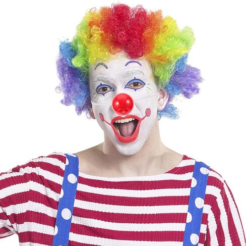 12 قطعة الأنف المهرج الأحمر تضيء الرنة الأنف الكبار مهرج اكسسوارات لعيد الميلاد حفلة زي المرحلة الدعائم in Kuwait