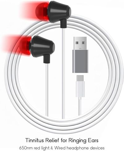 سماعات أذن 2 في 1 للراحة - مناسبة لتخفيف الأذن، تنطبق على USB-C وUSB in Kuwait