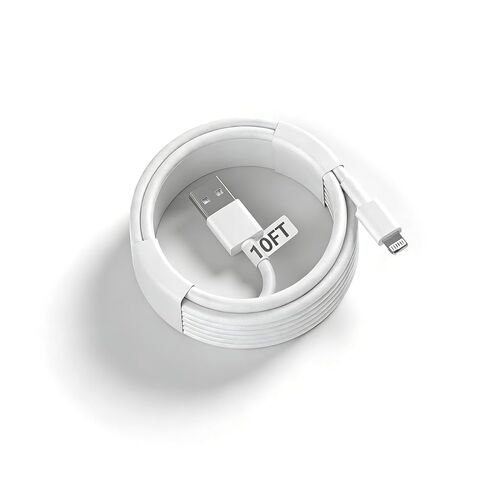 Car Carplay Cable, 3.3FT Car Charger Cord, USB A to Lightning Cable Compatible for Apple iPhone 14 13 12 11 Pro Max XR XS X 8 7 6 Plus SE iPad, One Pack,White, Car Charging Cable in Saudi Arabia