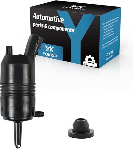 Windshield Washer Pump - Replacement for Chevy Silverado 1500, 2500, 3500, GMC Acadia, Sierra 1500, 2500, 3500, Cadillac CT6, XT4, XT5 Washer Fluid Pump Replaces OEM: 22999423, 84518407 in Kuwait