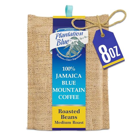 Plantation Blue 100% Blue Mountain Coffee Medium Roast Whole Beans from Jamaica (8oz) in Saudi Arabia