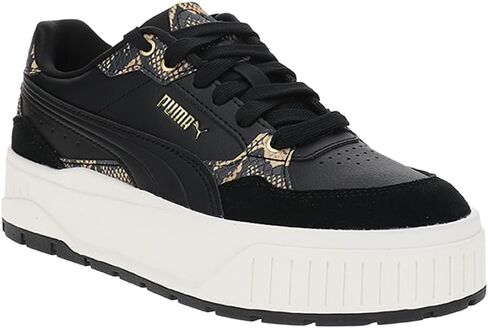 PUMA Womens Karmen Ii Idol Chic Platform Sneakers Shoes Casual - Black in Saudi Arabia