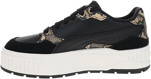 PUMA Womens Karmen Ii Idol Chic Platform Sneakers Shoes Casual - Black in Saudi Arabia