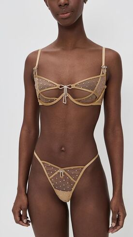 For Love & Lemons Women's Izzy Thong Panties in Saudi Arabia