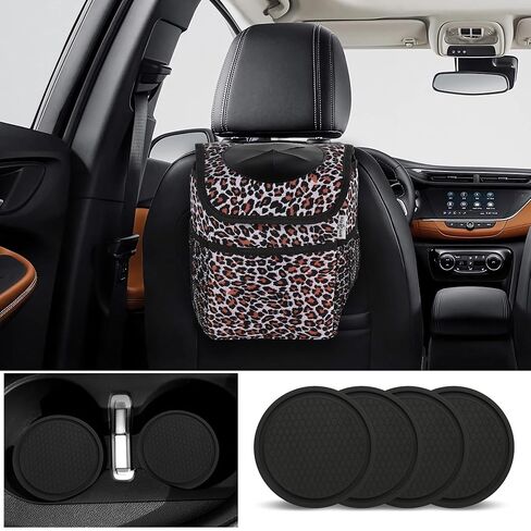 Big Ant Car Trash Bag for Little Leak Proof - Car Garbage Bag with Lid and Storage Pockets in Kuwait