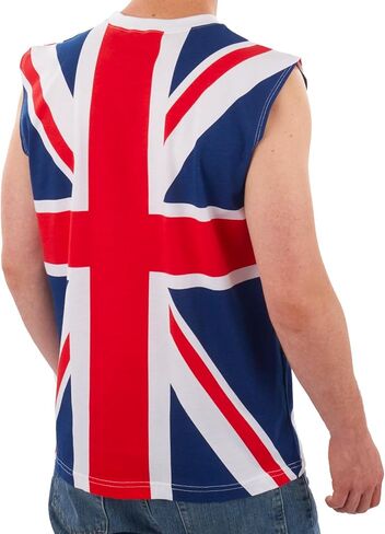 Largemouth Men's British Flag Tank Multicolor in Saudi Arabia