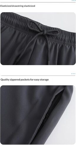 Men’s Lightweight Athletic Pants, Drawstring Waist with Side Accents, Relaxed-Fit Performance Trousers for Daily in Saudi Arabia