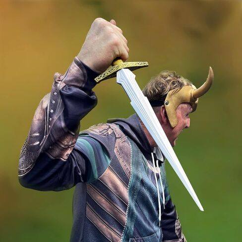 18" Long Foam Short Sword of Loki God Of Mischief for Cosplay Halloween Costume Prop in Saudi Arabia