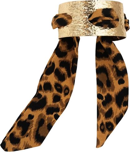Cheetah Print Bracelets Gold Bracelet Cleopatra Accessories Leopard Print Cheetah Accessorie Leopard Jewelry Bandana Bracelets Christmas Bracelet Fashion Accessories Ideal for Gifting in Saudi Arabia