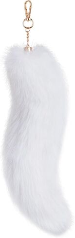 Yookat 1 Piece Faux Fox Tail Artificial Fox Tail Cat Tails Cosplay for Halloween (Black) in Saudi Arabia