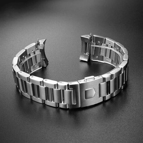 22mm Stainless Steel Watchband For Tag Heuer CARRERA Arc End WatchBand Wrist Bracelet Deployment Man watch strap in Saudi Arabia