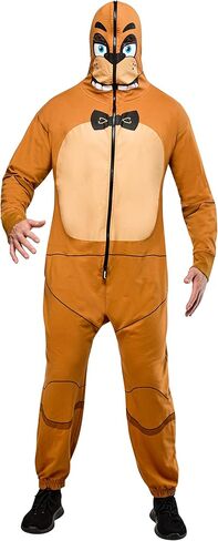 Rubies Mens Freddy Fazbear Adult Zip-up Comfywear in Saudi Arabia