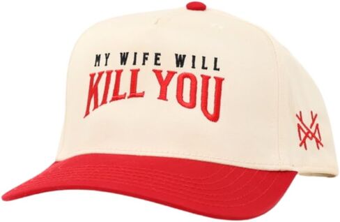 The Mad Hatter, Men & Women’s Trucker Hat, Premium Embroidered Adjustable Snapback for Everyday Wear, My Wife Will Kill You in Saudi Arabia
