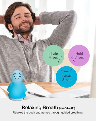 Calm Your Mind for Stress & Anxiety Relief Night Light for Mindfulness - Guided Visual Meditation Tool for Women Men- Relaxing Self Care for Adults Kids in Saudi Arabia
