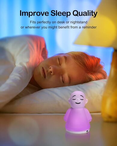 Calm Your Mind for Stress & Anxiety Relief Night Light for Mindfulness - Guided Visual Meditation Tool for Women Men- Relaxing Self Care for Adults Kids in Saudi Arabia