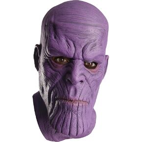 Rubie's Adult Marvel Avengers: Infinity War Deluxe Latex Thanos Mask, Multi-colored, One Size in Saudi Arabia