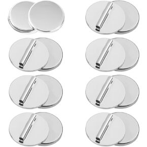 4 Pairs Mini Magnetic Pin Brooch Converters, Magnetic Clasps for Clothing Metal Pin Backs Almost Invisible Magnet Pin Converter for Hijab Scarf Shawls Thin Fabric in Kuwait