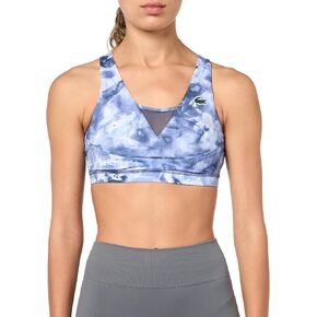 Lacoste Women's Recycled Print Sports Bra in Saudi Arabia