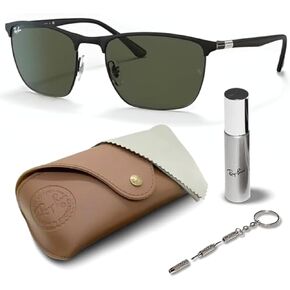 نظارات شمسية Ray-Ban RB3686 مربعة الشكل للرجال والنساء مع مجموعة نظارات RAYBAN الرسمية in Kuwait
