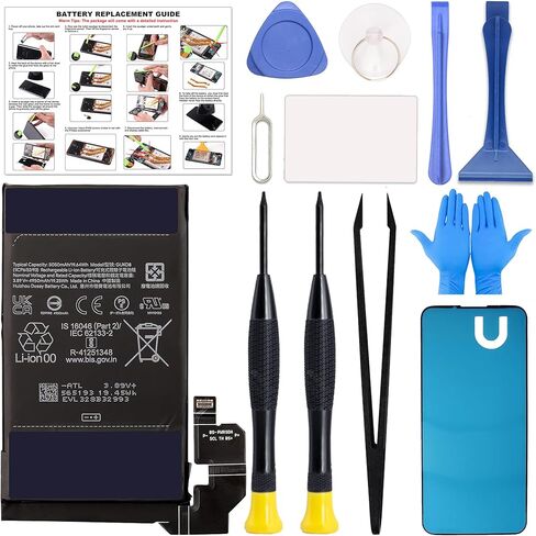 GREEN FUSION for Pixel 8 Replacement Battery, New GS35E Battery Compatible with Google Pixel 8 (GKWS6, G9BQD, GA04851-US, GZPFO, GPJ41), with Instruction & Toolkit in Saudi Arabia