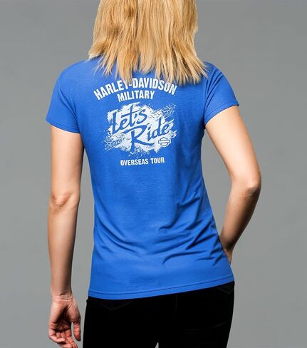 Harley-Davidson Military, Women’s Exclusive Overseas Tour Limited Edition T-Shirt in Saudi Arabia