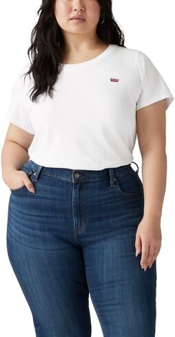 Levi's Women's Perfect Crewneck Tee Shirt (Also Available in Plus) in Saudi Arabia