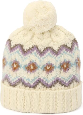 قبعة صغيرة متماسكة من Coach Fair Isle in Saudi Arabia