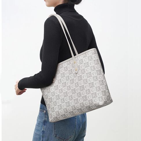 Work Tote Bag for Women Leather Lightweight Travel Tote Bag with Zipper Gifts for Women in Saudi Arabia