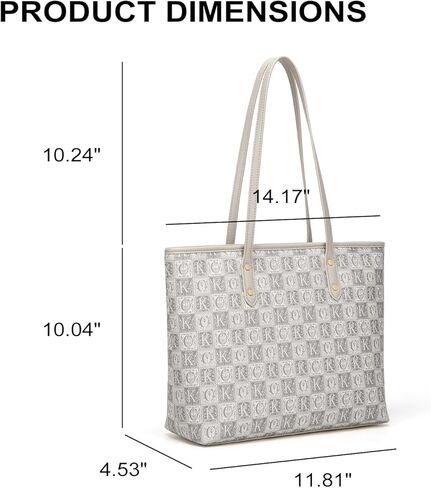 Work Tote Bag for Women Leather Lightweight Travel Tote Bag with Zipper Gifts for Women in Saudi Arabia