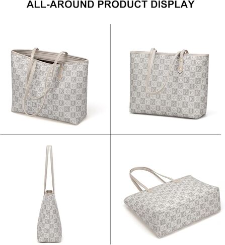 Work Tote Bag for Women Leather Lightweight Travel Tote Bag with Zipper Gifts for Women in Saudi Arabia