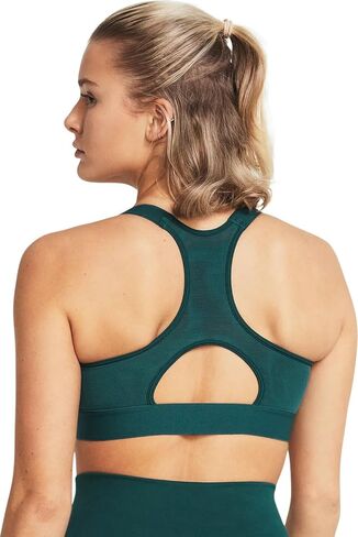 Under Armour - Womens Hg Armour High Bra, Color Hydro Teal (449), Size: Large in Saudi Arabia