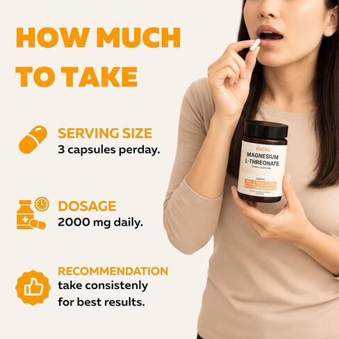 فوكس مغنيسيوم ل-ثريونات 2000 مجم | المغنيسيوم الدماغي للذاكرة والتركيز والنوم والقلق والدعم المعرفي | نباتي، غير معدّل وراثيًا، خالي من الغلوتين | تم اختبار نقائه من طرف ثالث | صنع في الولايات المتحدة الأمريكية | 90 عدد in Kuwait